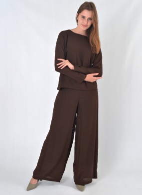 Conjunto Caf� Crepe Declari - Foto 1