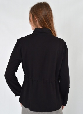 Jaqueta Parka Alongada Preto Tribeca - Foto 5