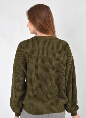 Blusa em Algod�o Oliva Tricot Biamar - Foto 3