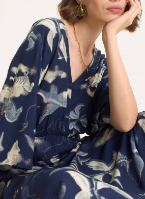 Vestido Estampa Surreal Cant�o - Foto 3