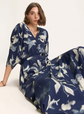 Vestido Estampa Surreal Cant�o - Foto 5