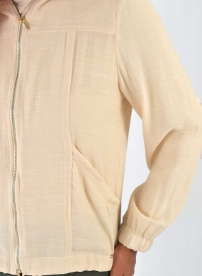 Jaqueta Crepe de Viscose Perola Declari - Foto 2