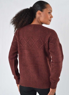 Blusa Leotine Malbec Das Gurias - Foto 4