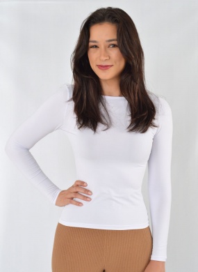 Blusa Segunda Pele Thermo Skin UpMan Branco - Foto 2