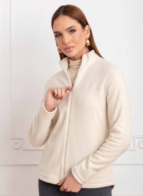 Jaqueta UpThermo Fleece Creme - Foto 2