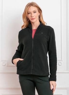Jaqueta UpThermo Fleece Preto - Foto 1