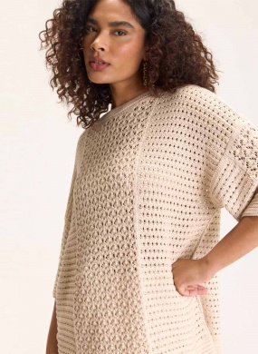 Conjunto Tricot Pontos Artesanais Cant�o - Foto 1