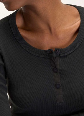 Blusa Ribana Preto Cant�o - Foto 2