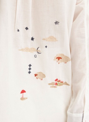 Camisa Voil Bordado Sonho Cant�o - Foto 3