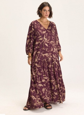 Vestido Estampa Encantada Cant�o - Foto 1