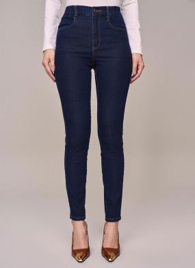 Cal�a Jeans Skinny Cintura com El�stico Scalon - Foto 1