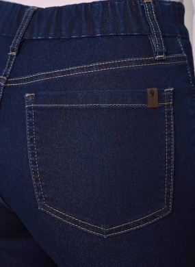 Cal�a Jeans Skinny Cintura com El�stico Scalon - Foto 3