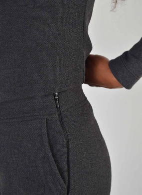 Conjunto Algod�o Preto Flor de Lis - Foto 4