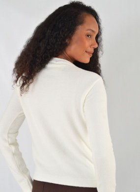 Blusa Fio Pluma Off White Degli Uffizzi  - Foto 2