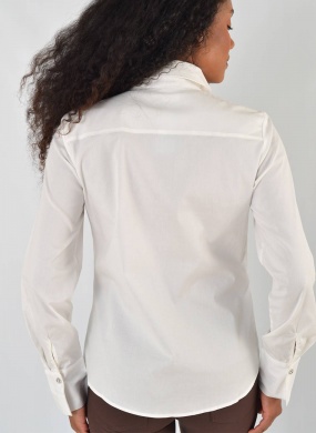 Camisa Off White em Algod�o Aramodu - Foto 5