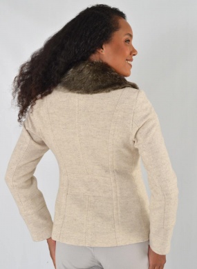 Casaco de L� Cru Velour Malise - Foto 4
