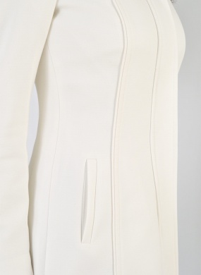 Casaco 7/8 Executive Off White Malise - Foto 2