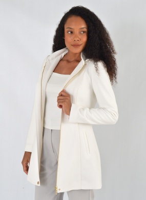 Casaco 7/8 Executive Off White Malise - Foto 6