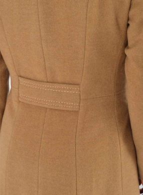 Casaco de L� 7/8 Velour Capuccino Malise - Foto 6