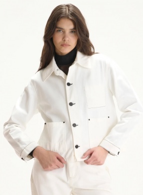 Jaqueta Sarja Off White Cant�o - Foto 1