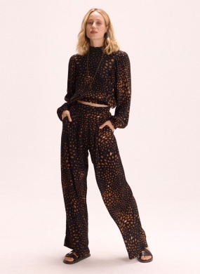 Conjunto Crepe Estampa Tina Cant�o - Foto 1