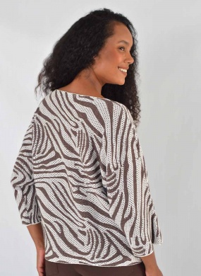 Blusa Cacau Fio Vazado Haes - Foto 2