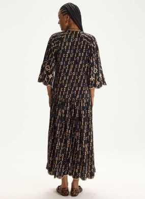Vestido Estampa Domi Cant�o - Foto 2