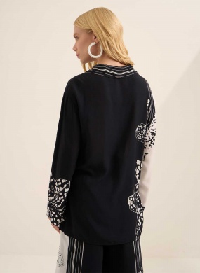 Conjunto Estampado Preto e Branco Lez a Lez - Foto 3