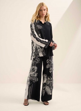 Conjunto Estampado Preto e Branco Lez a Lez - Foto 4