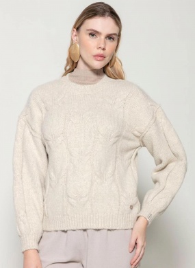 Blusa  Bege Biamar - Foto 1
