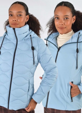 Jaqueta Azul Revers�vel Pesponto Ondas Alpelo   - Foto 9