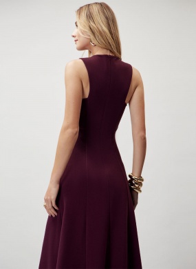 Vestido Maxi Malbec Flor de Lis - Foto 3