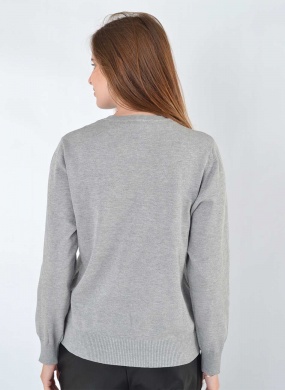 Blusa B�sica em Tricot Mescla Tribeca - Foto 3