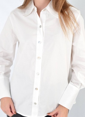 Camisa Off White em Algod�o Citt� - Foto 2