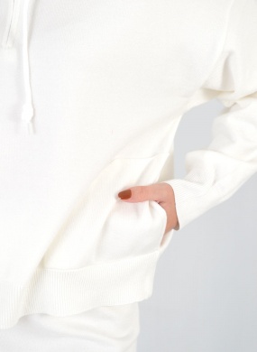 Conjunto Fio de Cachemir Cor Off White Susan Zheng - Foto 2