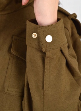 Jaqueta Bomber Suede Pellini - Foto 5