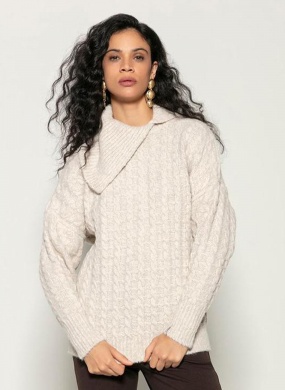 Blusa Gola Assim�trica Biamar - Foto 2