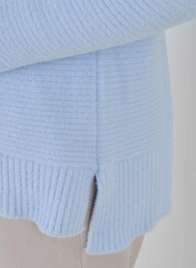 Blusa Alongada Fio Pluma Cor Azul Degli Uffizzi  - Foto 3