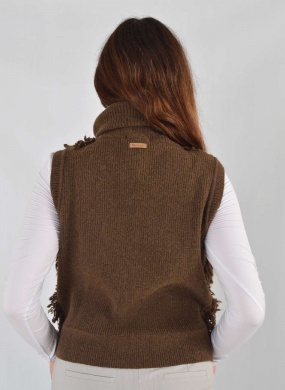 Colete Tricot Jana Cacau Das Gurias - Foto 3