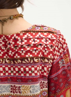 Vestido Estampado Ravena Cant�o - Foto 4