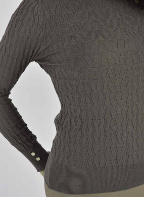 Blusa Modal Promo Alpelo Chumbo Gola - Foto 2