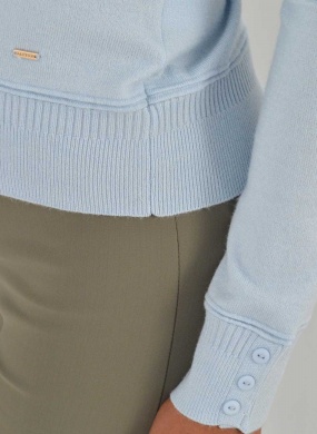 Blusa B�sica Promo Alpelo Azul - Foto 2