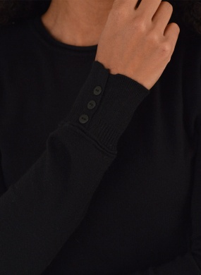 Blusa B�sica Promo Alpelo Preta - Foto 2