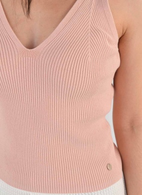Regata Tricot Algod�o Biamar Rose - Foto 3