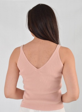 Regata Tricot Algod�o Biamar Rose - Foto 4