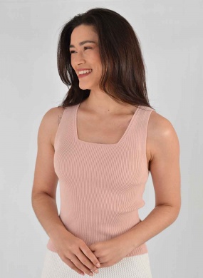 Twin Set Tricot Algod�o Biamar Rose - Foto 1