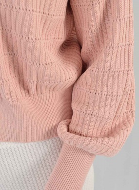 Twin Set Tricot Algod�o Biamar Rose - Foto 7