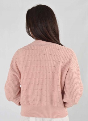 Twin Set Tricot Algod�o Biamar Rose - Foto 8