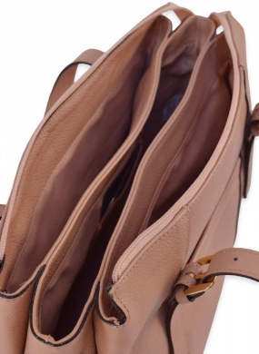 Bolsa Al�a Ombro em Couro Nude Smartbag - Foto 5